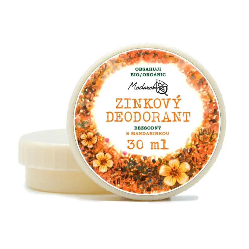 Zinkový deodorant s mandarinkou Medarek