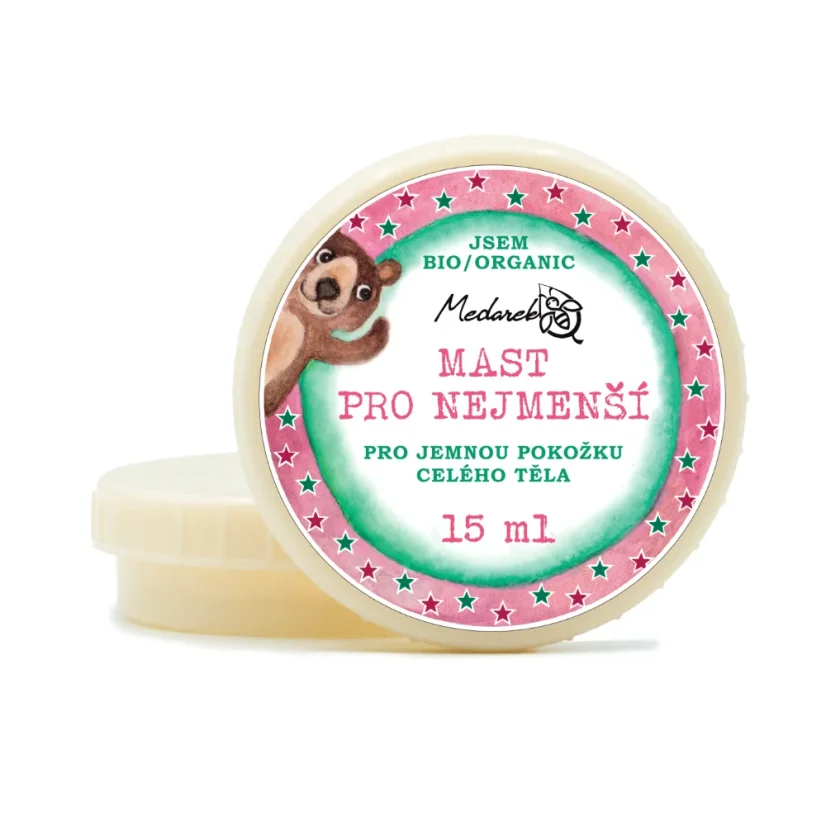 Mast pro nejmenší Medarek - Objem: 15 ml