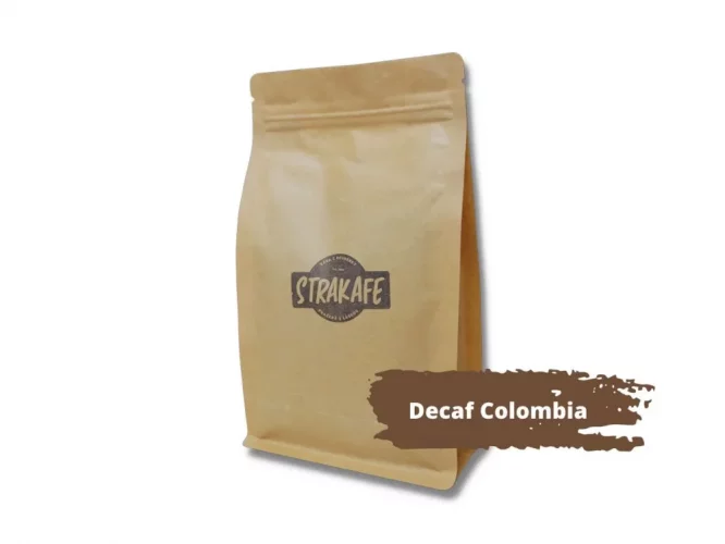 Zrnková káva bez kofeinu Decaf Colombia, Strakafe - Hmotnost obsahu: 250 gramů