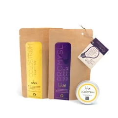 Colostrum v tobolkách 60 cps, IgG 40% + Promysl, 60 cps, zvýhodnená cena