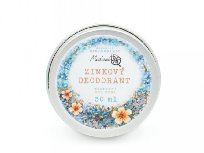 Zinkový deodorant Medarek - Objem: 15 ml