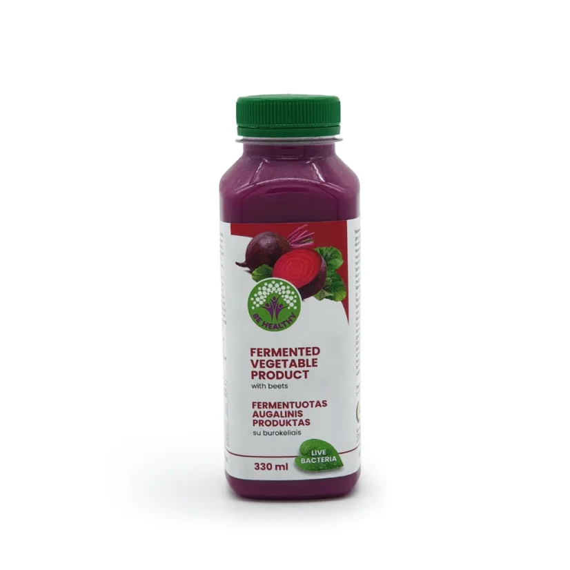 Koncentrát živých baktérií a enzýmov, s červenou repou, 330 ml, Be Healthy