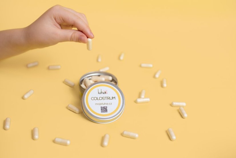 Colostrum s rakytníkem, IgG 40%, 2x100 tobolek + 30 tobolek ZDARMA