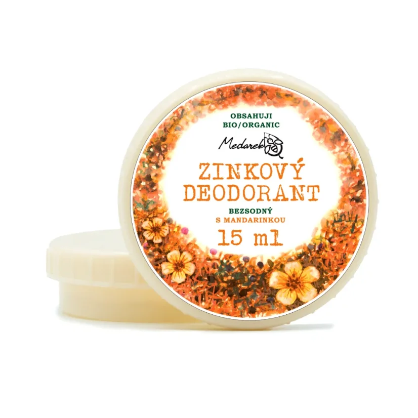 Zinkový deodorant s mandarinkou Medarek