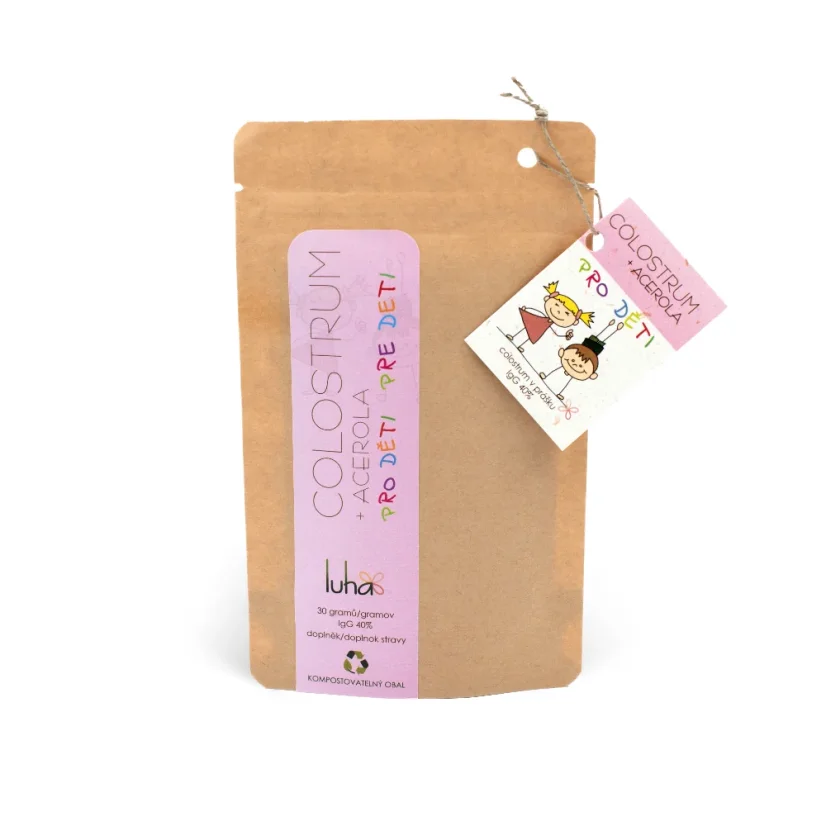 Colostrum s Acerolou 30g + Colostrum s rakytníkom 60 toboliek, IgG 40%, zvýhodnená cena