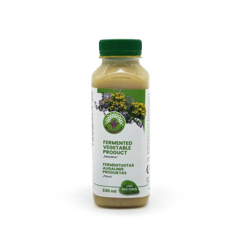 Koncentrát živých baktérií a enzýmov, s čajovými bylinkami, 330 ml, Be Healthy