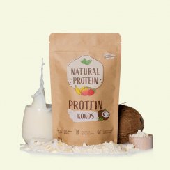 Přírodní proteinový nápoj s pravým kokosem, 350 g, Naturalprotein